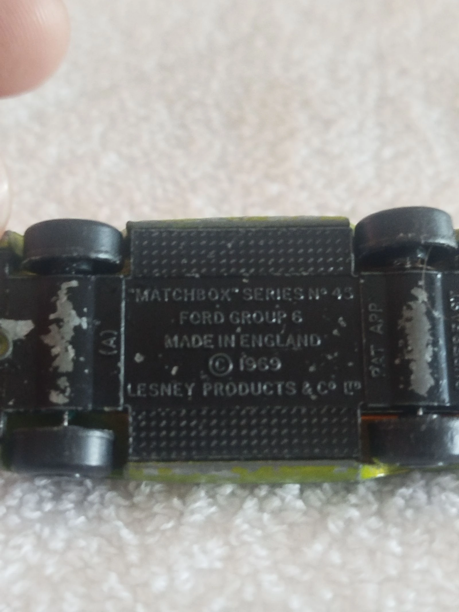Voiture Matchbox Ford Group 6  – photo 6